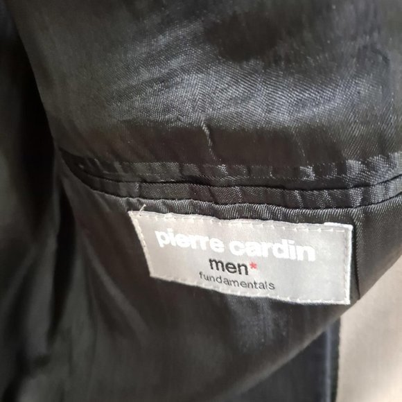 PIERRE Cardin Men Fundamentals Light Gray Blazer Size 40R - Picture 4 of 9